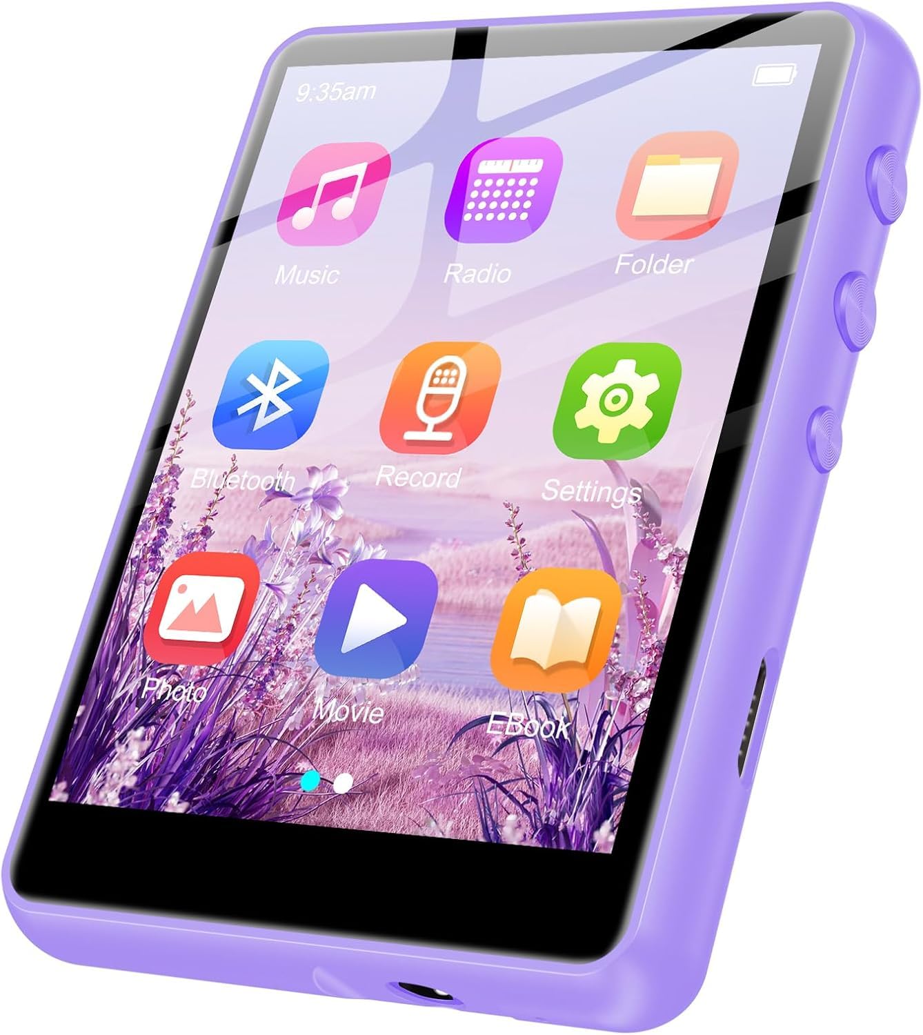 MP3 Player with Bluetooth 5 3 2 4 Portable HiFi Music Player with FM Radio HD Speaker E-Book