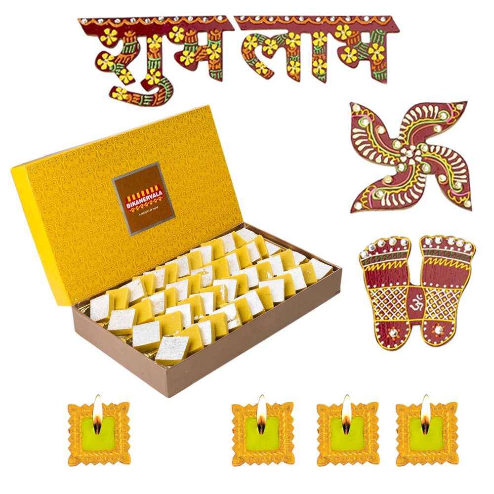 Bikanervala Kaju Kesar Katli Diwali Hamper