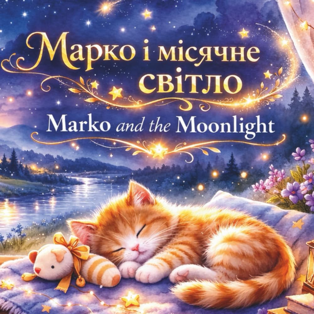 Marko and the Moonlight: English–Ukrainian Bedtime Story