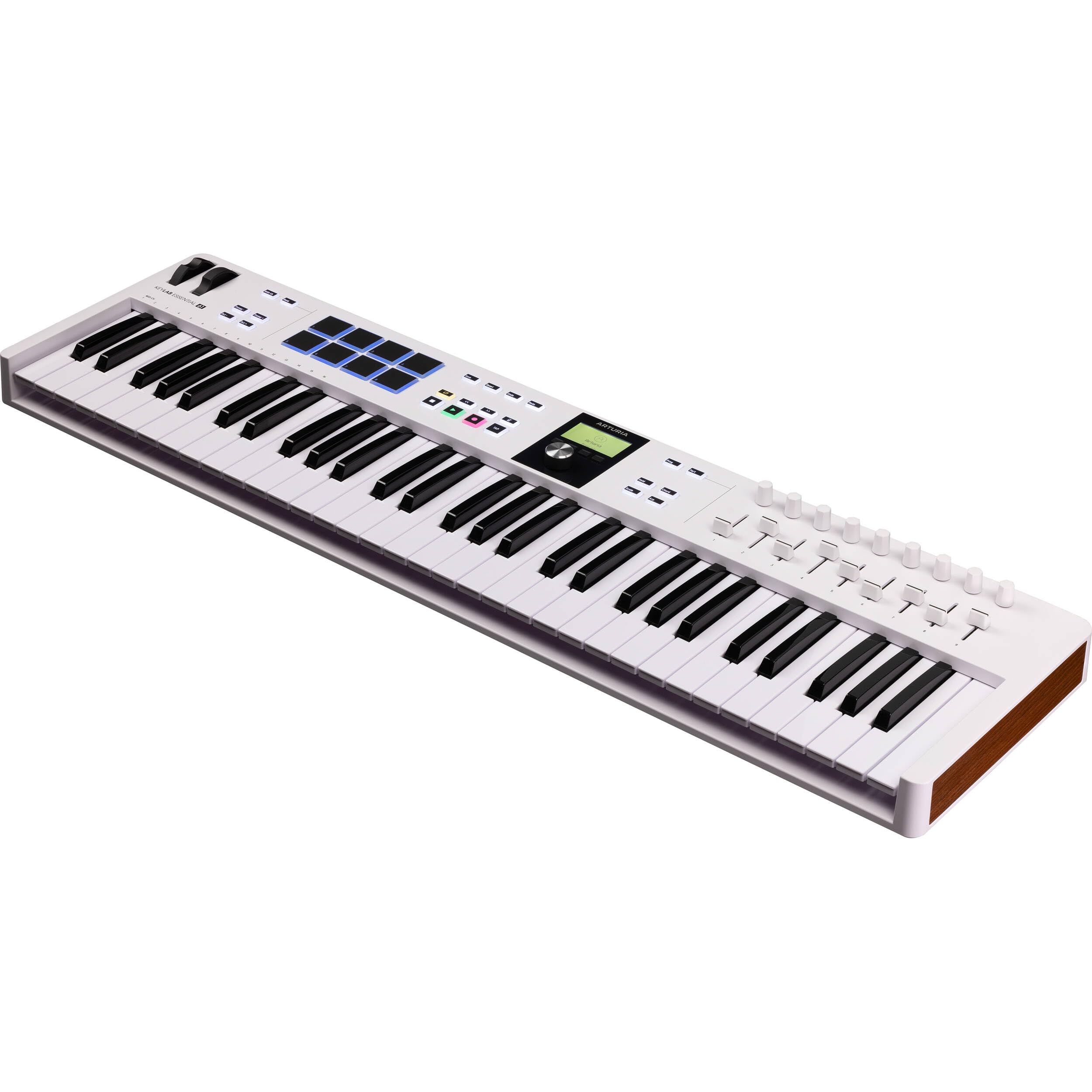 DTM・DAW Arturia KeyLab Essential 61 Mk3 white Amazon.com: Arturia KeyLab Essential mk3 61-key Keyboard