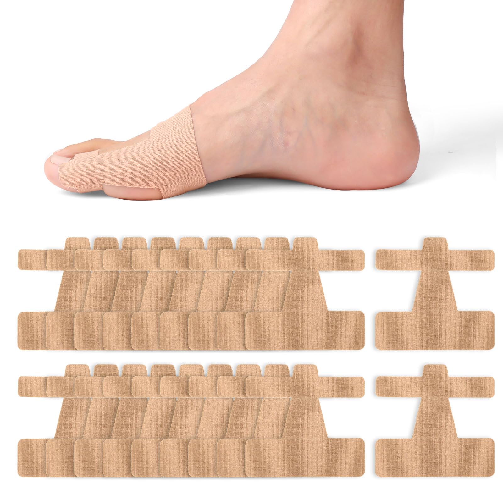 20pcs Thumb Support Tapes Cotton Thumb Protection Tape Self Adhesive Thumbs Cover Stickers Elastic Thumbs Support Patch for