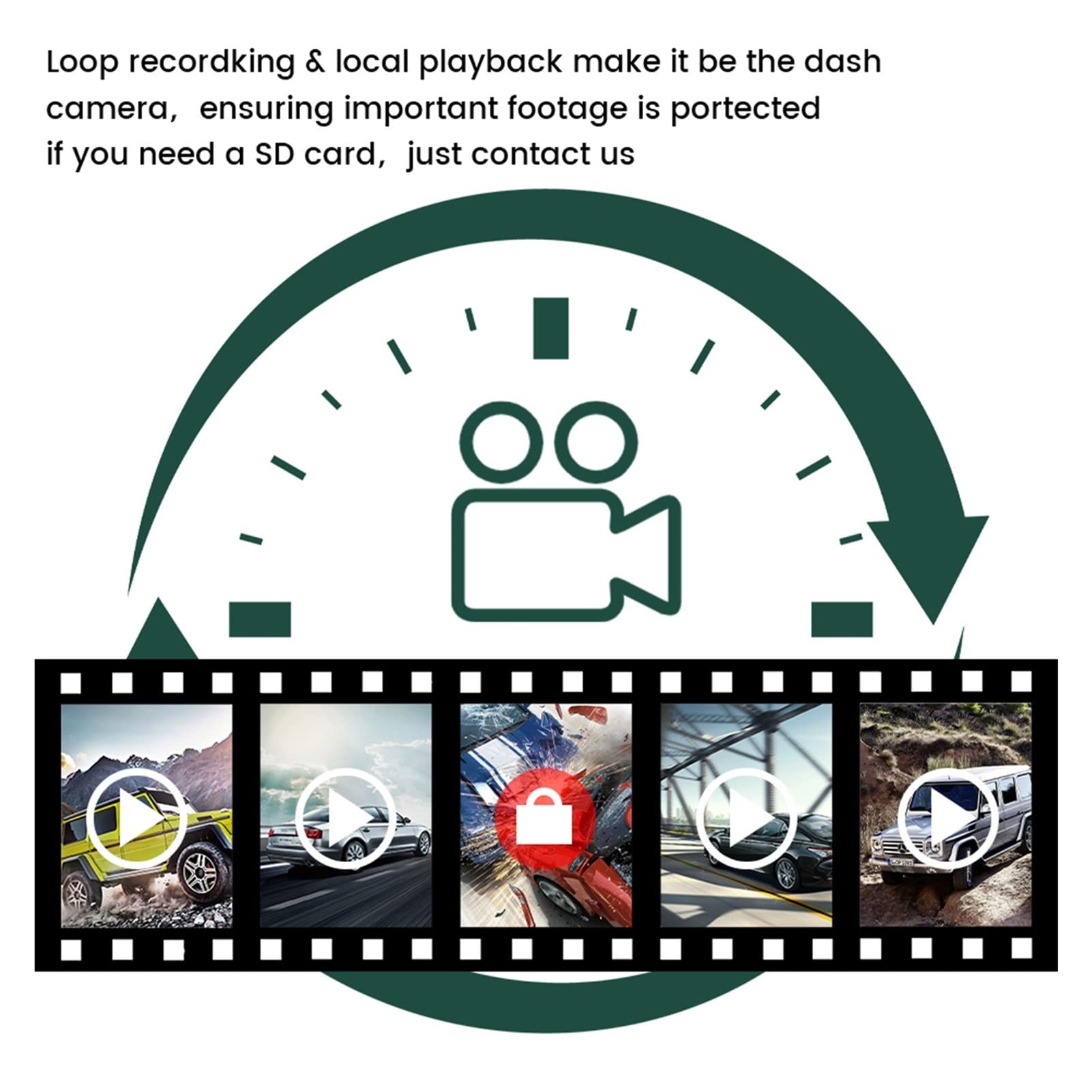 HD 7. Cal IPS HD. Bezprzewodowy samochód 4 kanałów DVR. Monitorowanie pojazdu Rejestrator WIFI Kamera WiFi do ciężarówki autobusowej(Monitor add 4 Camera)