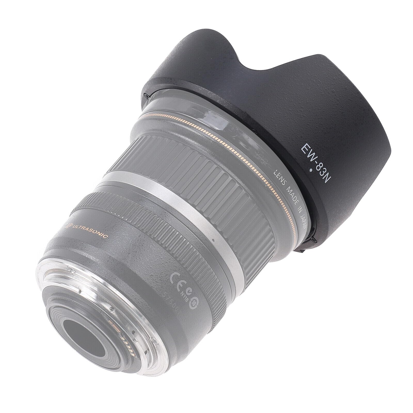 EW65C Bayonet Reversible Camera Lens Hood For Canon RF 16mm F/2.8