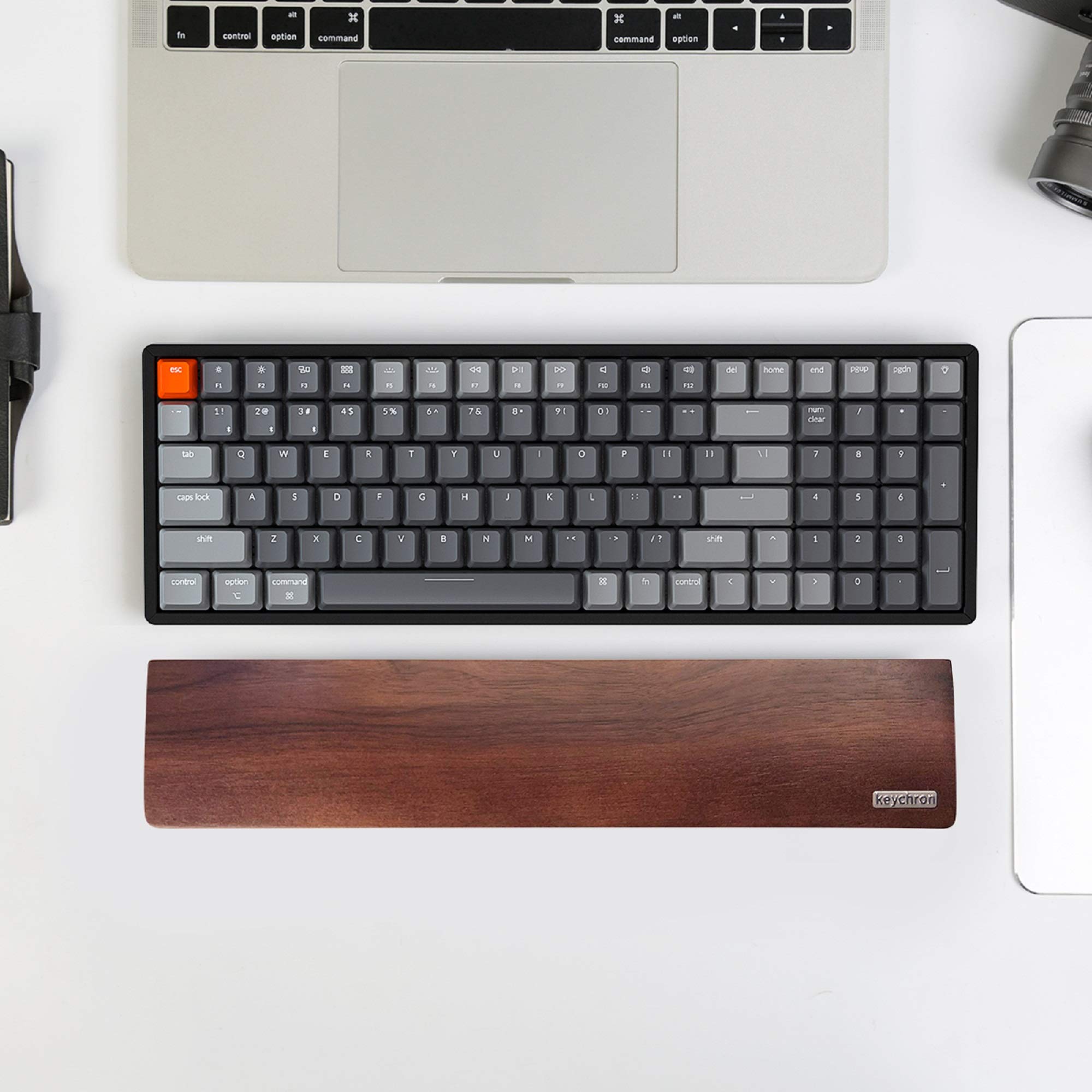 Wooden Palm Rest for Keychron K4 Bluetooth Mechanical Keyboard Buy