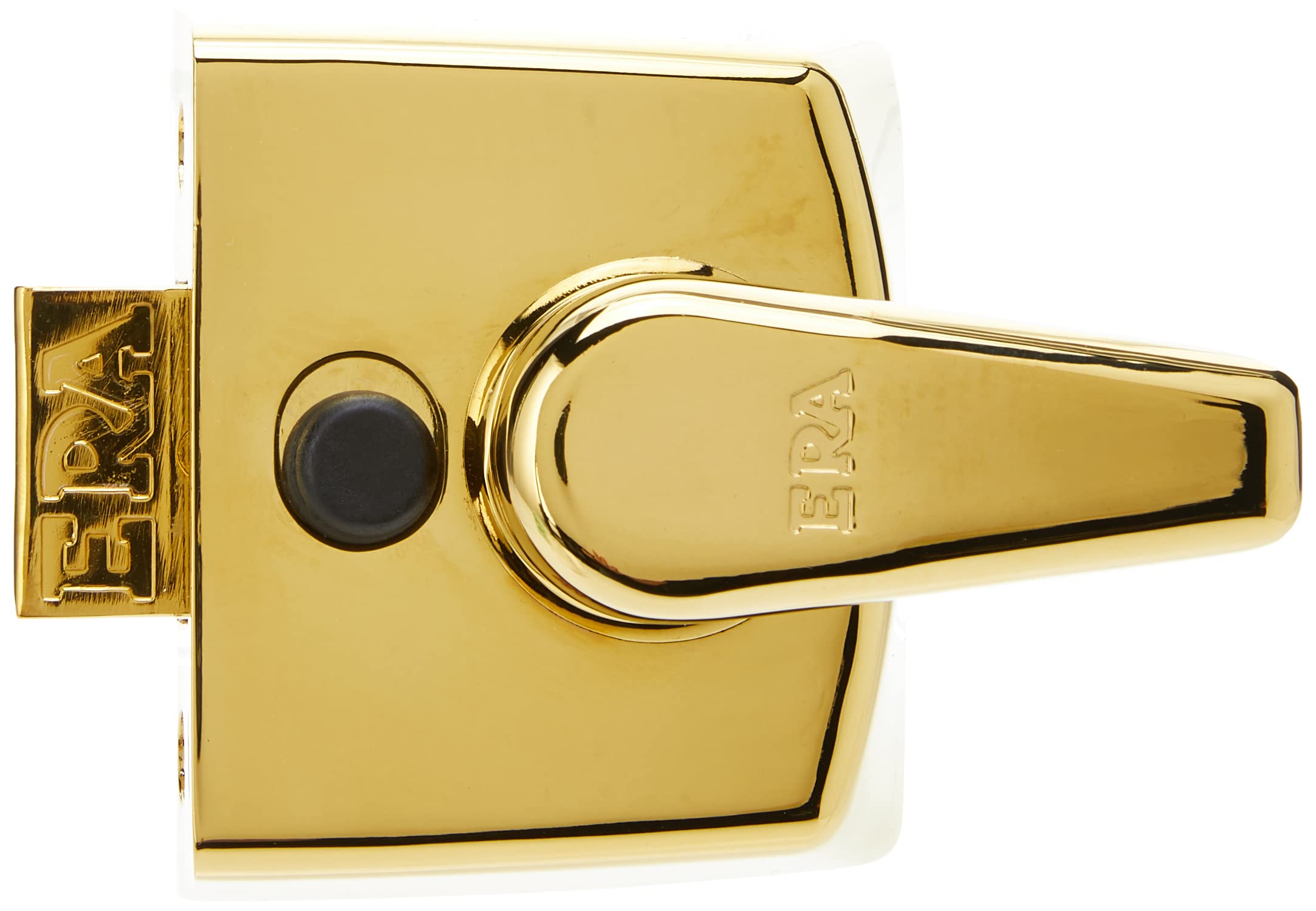 ERA 40mm High Security Replacement Nightlatch - Brass Effect Body, brown