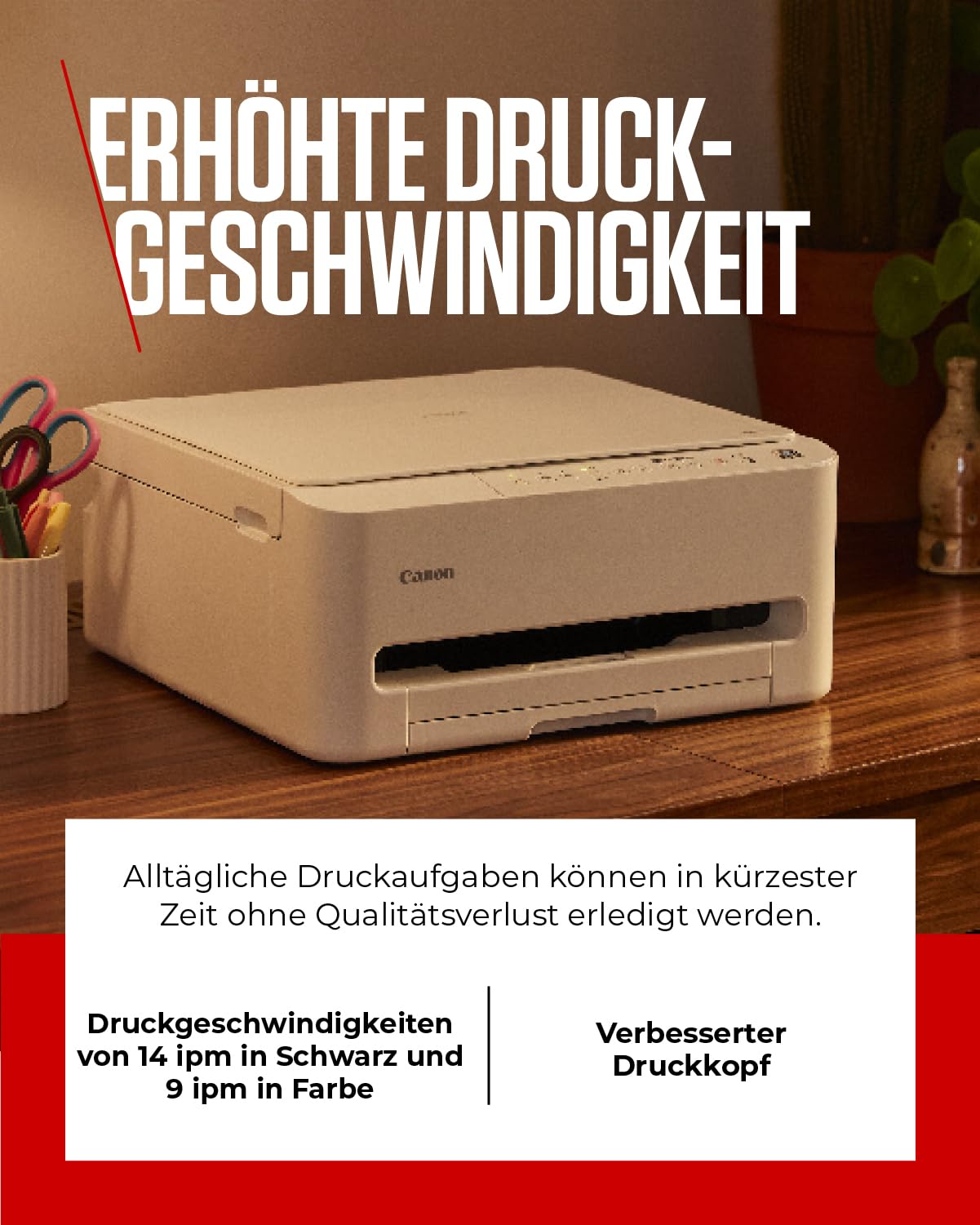 Canon PIXMA TS4151I -WLAN-Multifunktionsdrucker mit Papierkassette und Frontbedienung & Duplexdruck | Kabelloses Drucken vom Smartphone leicht gemacht PIXMA Print Plan kompatibel
