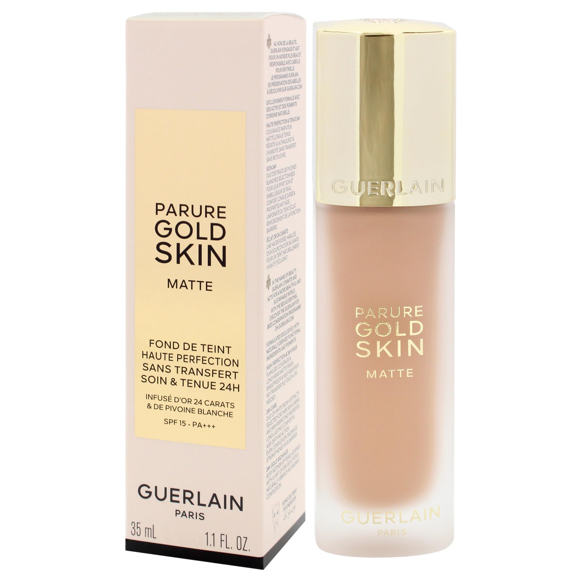 GUERLAIN PARURE GOLD SKIN MATTE BASE DE MAQUILLAJE 3.5N NEUTRE