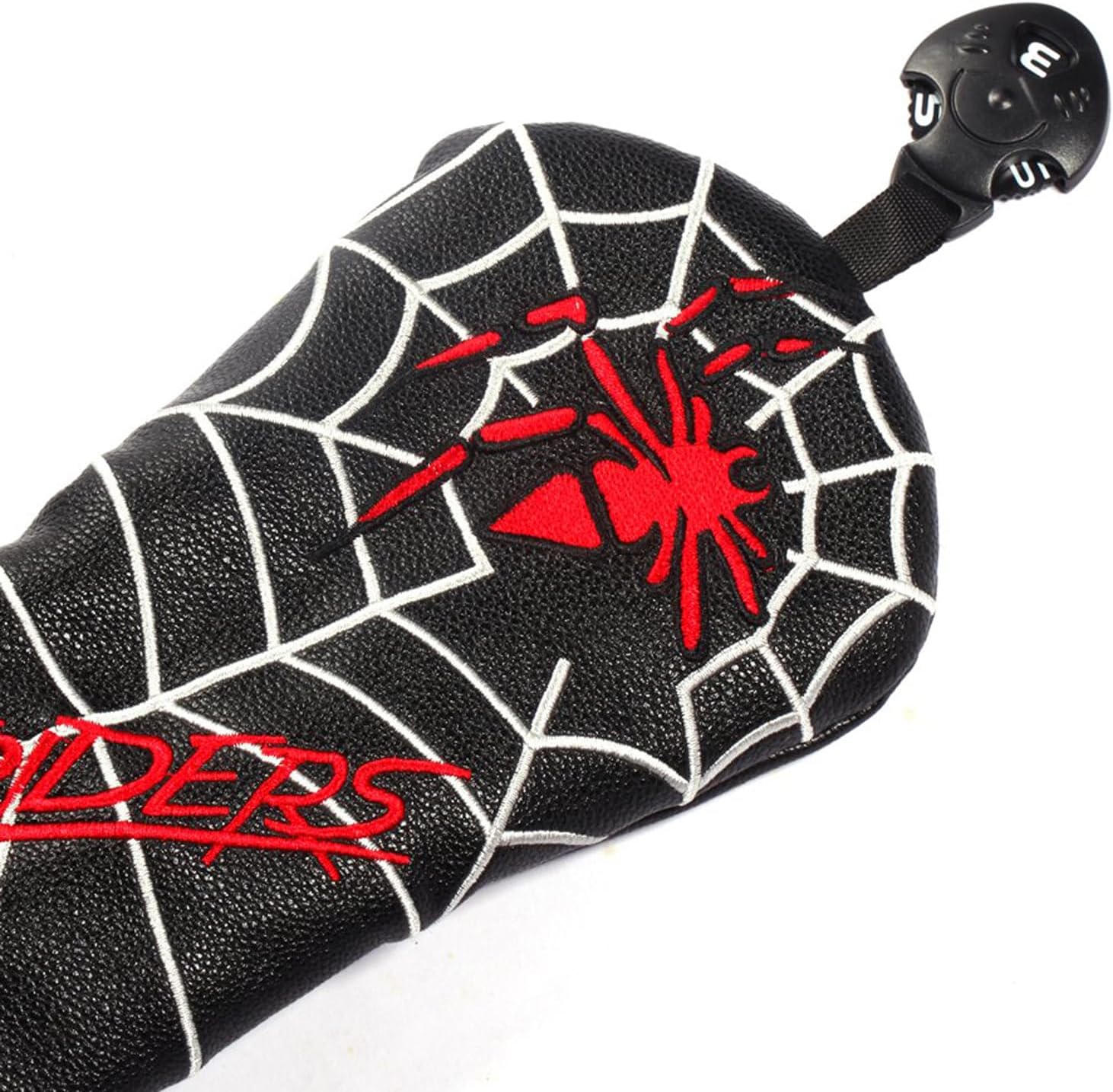 PU Leather Spider Embroidery Golf Club Head Covers for Taylormad Driver Fairway Woods Hybird