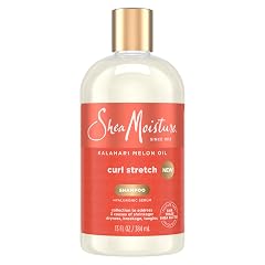 SheaMoisture Curl Stretch Shampoo Kalahari Melon Oil Infused with Hyaluronic Serum Cleanses and Hydrates for Strong and Soft