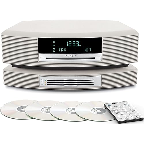 Bose® Wave® Music System with Multi-CD Changer - Platinum White