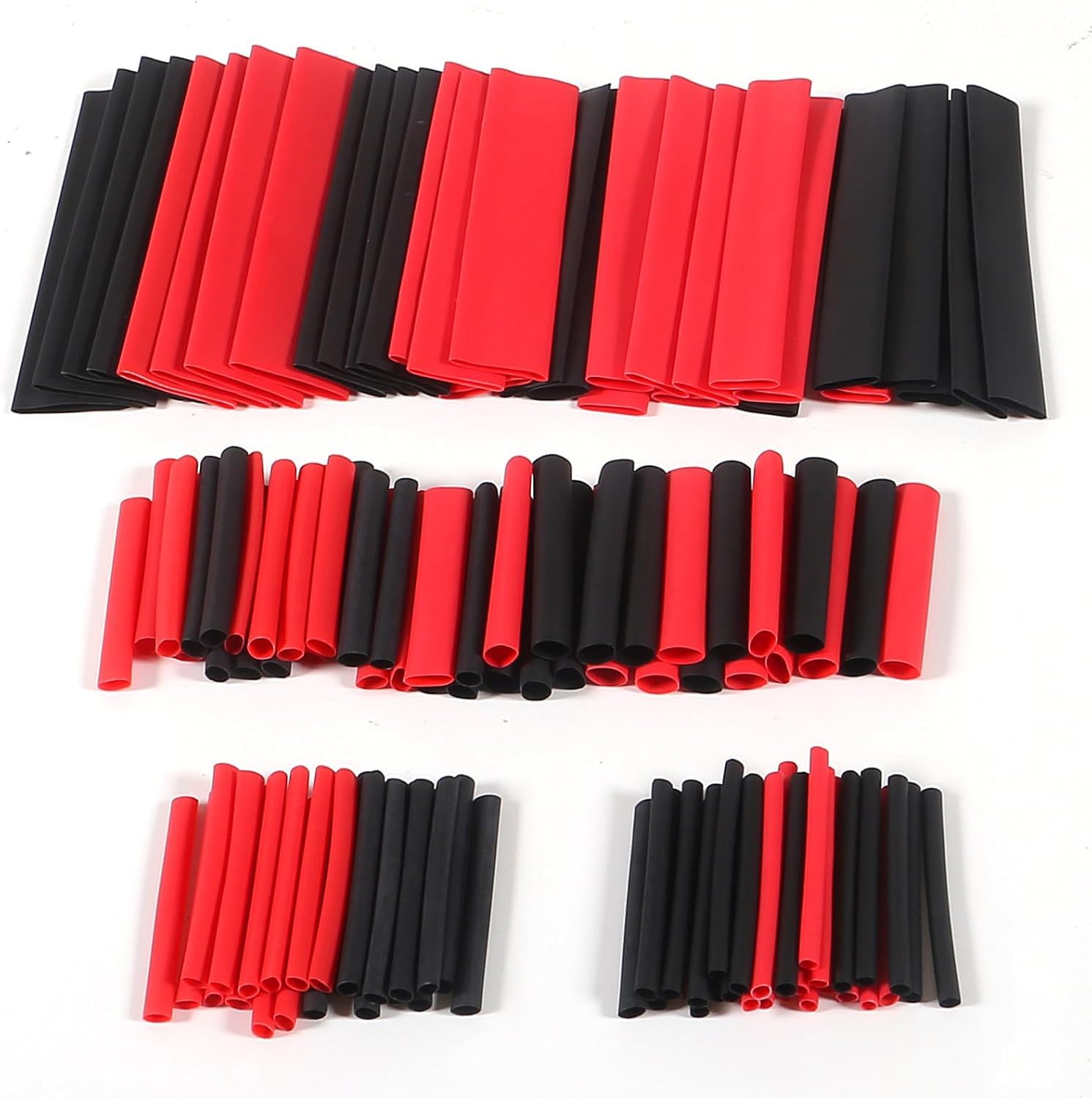 1 Jeu Thermique Connecteurs Thermorétractables Cosse À Anneau Tube De Gaine Assorti Gaine