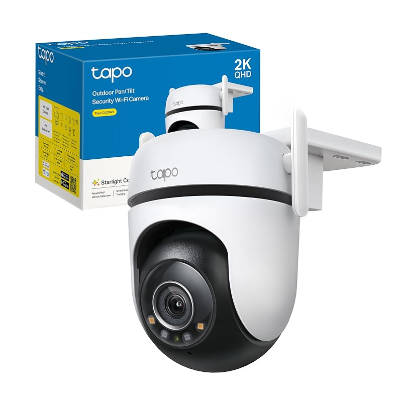 Tapo C520WS 2K 4MP — per chi controlla giardino e vialetto