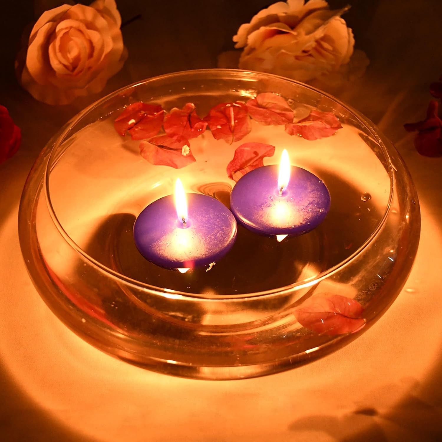 Zest Candle 2 1/4 Inch Royal Blue Floating Candles