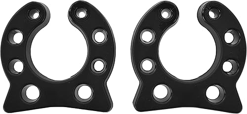 Clip de almacenamiento para poste, negro, 1"- 1 1/4"