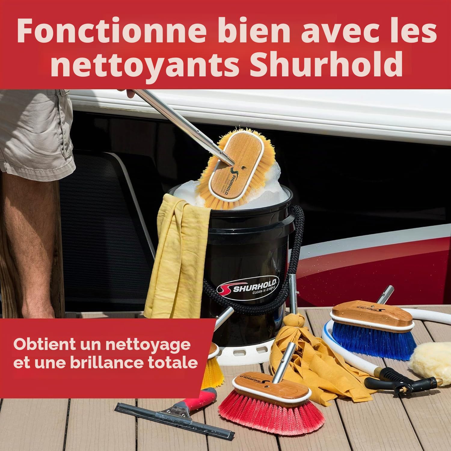 CEPILLOS DE CUBIERTA SHURHOLD