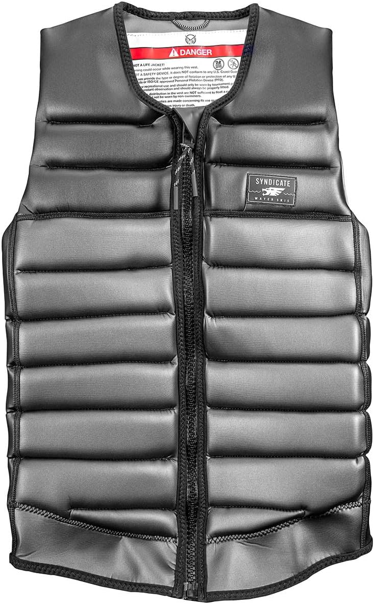 HO Syndicate Pro Comp NCGA Mens Wakeboard Vest Silver/Grey Sz M