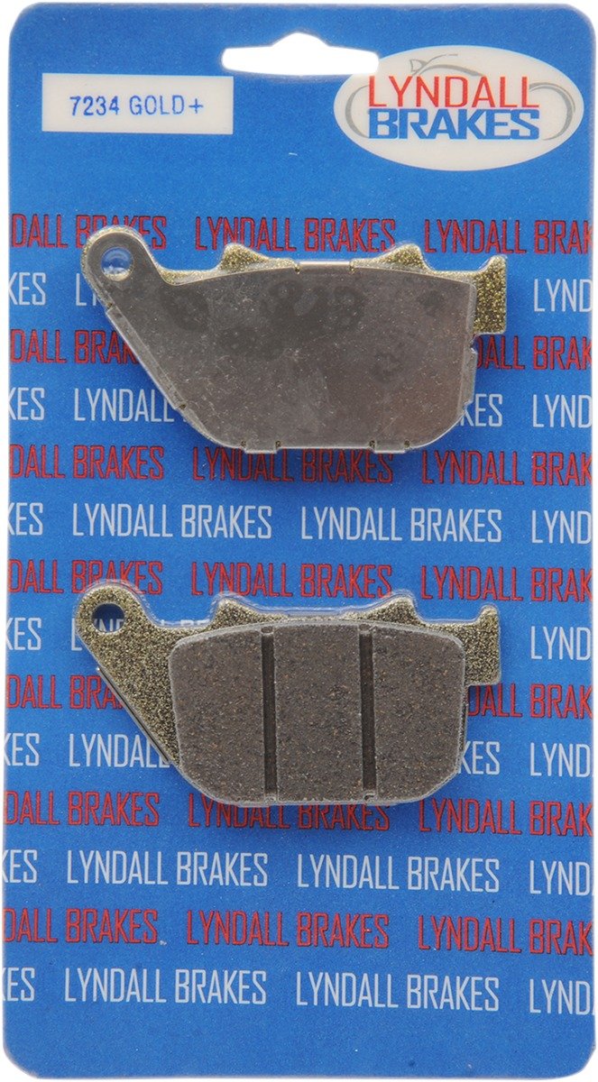 Lyndall Racing Brakes Gold Plus Rear Brake Pads 7234-GPLUS