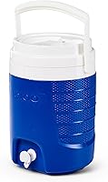 Vista 9 de Igloo 2 Gallon Portable Sports Cooler Water Beverage Dispenser, Insulated Cooler Dispenser, Majestic Blue