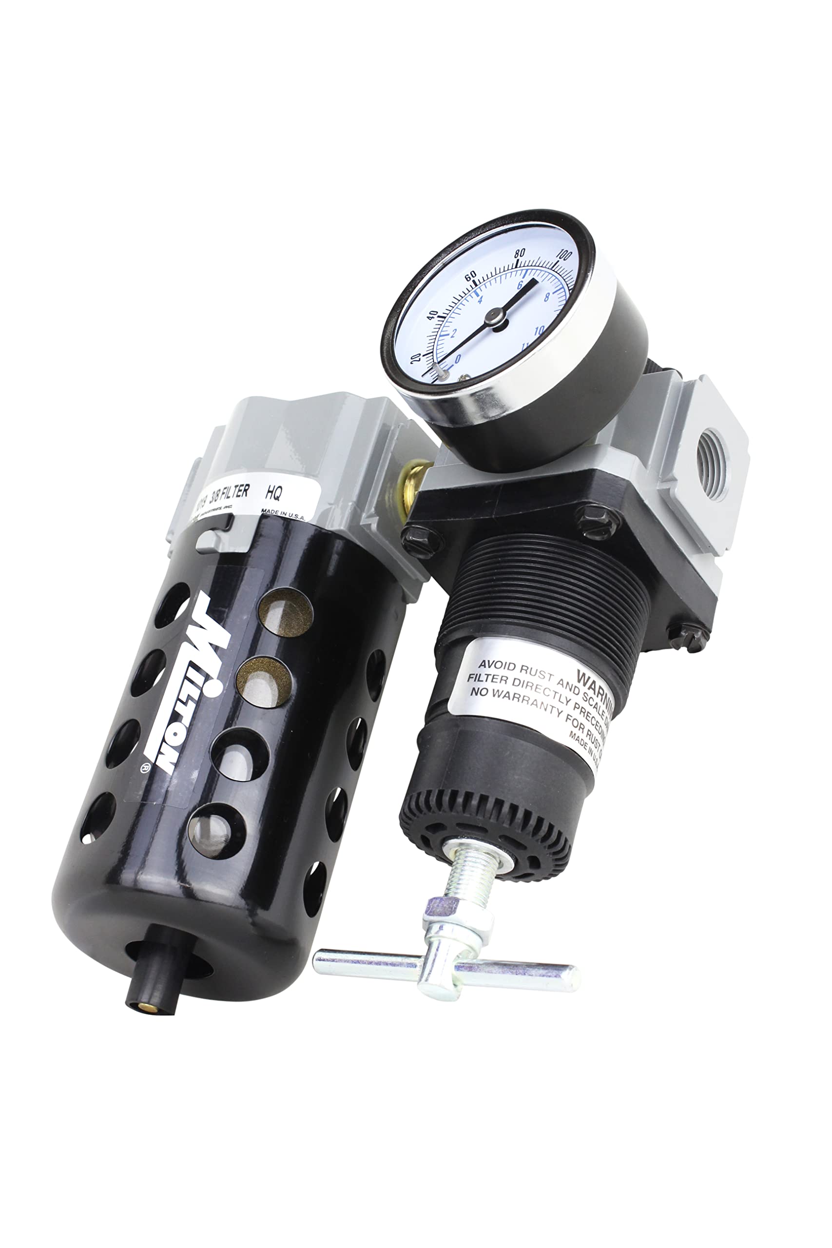 Milton 1107 3/8" Filter and Regulator Duo — Amazon image 3
