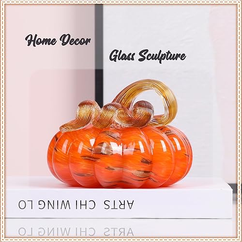 Miniatura 3 de Adorno de vidrio soplado a mano, decoración rústica de escritorio para el hogar, escultura de animales, colección de regalo de cumpleaños infantil