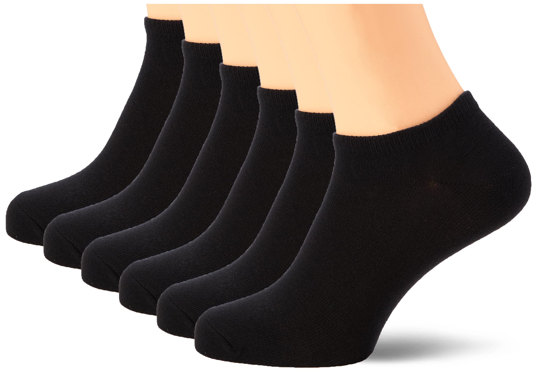 Nur Die Women's Schwarz Da. Sneaker Bw 6Er Socks Not Applicable, 39-42