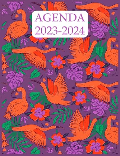 Agenda 2023-2024 Planificador 24 Meses 75 Páginas, Tamaño A4 Calendario, Organizador, Diario Agenda semanal por 2 Años (Spanish Edition)