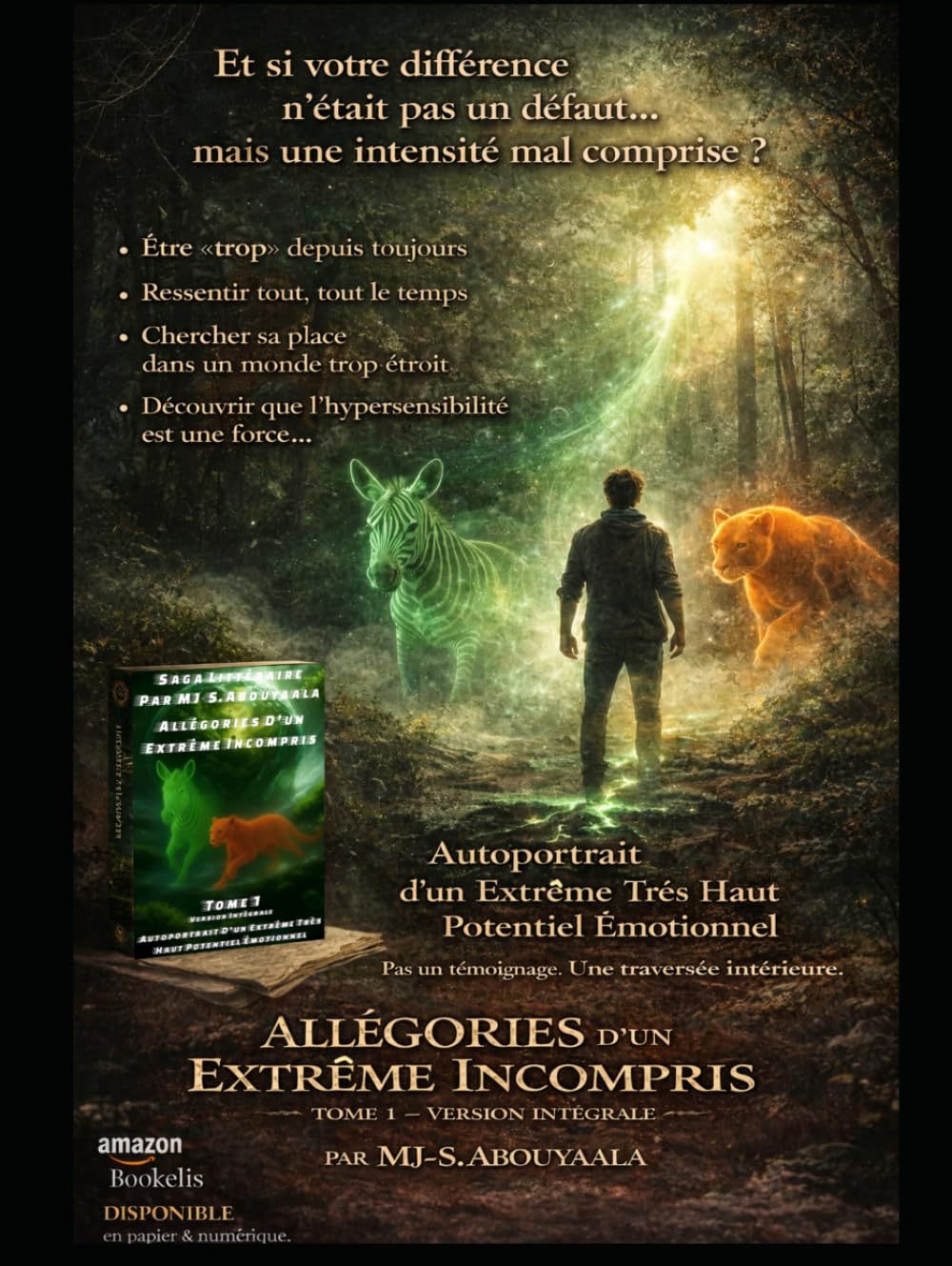Allégories D’un Extrême Incompris Tome 1 ( format A4): Autoportrait D’un Extrême Très Haut Potentiel Émotionnel