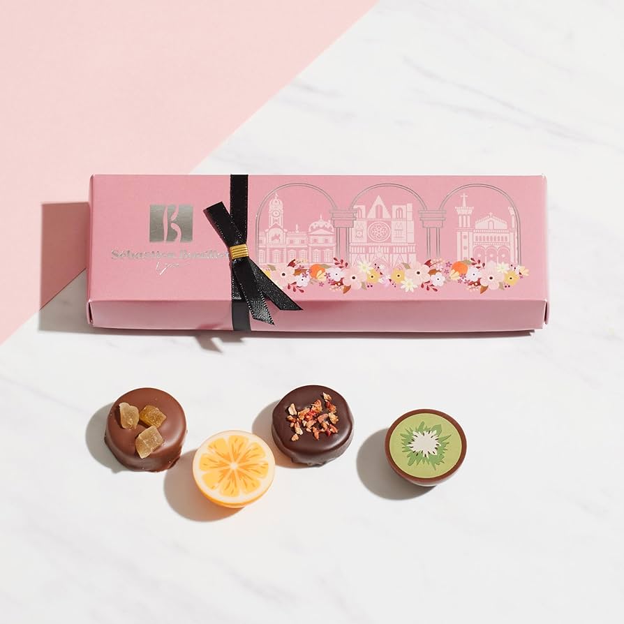 Amazon.co.jp: 【セバスチャン・ブイエ】 フリュイショコラ 4個