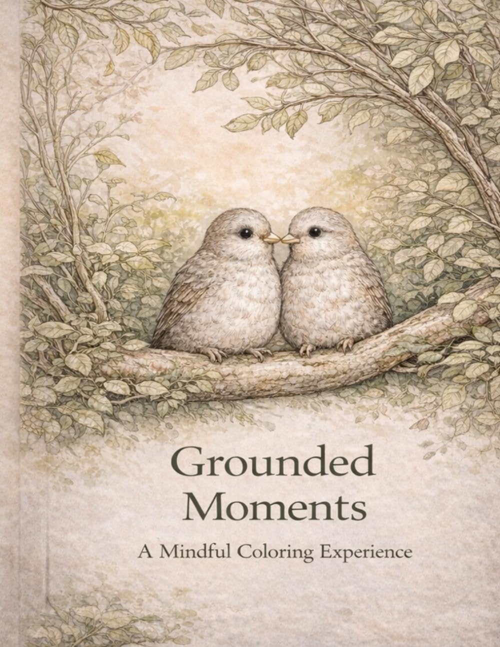Grounded Moments: A Mindful Coloring Experience (The Moon Lily Desk Calm Coloring Collection: Mindfulness Coloring Books for Stress Relief, Relaxation, & Mental Reset)