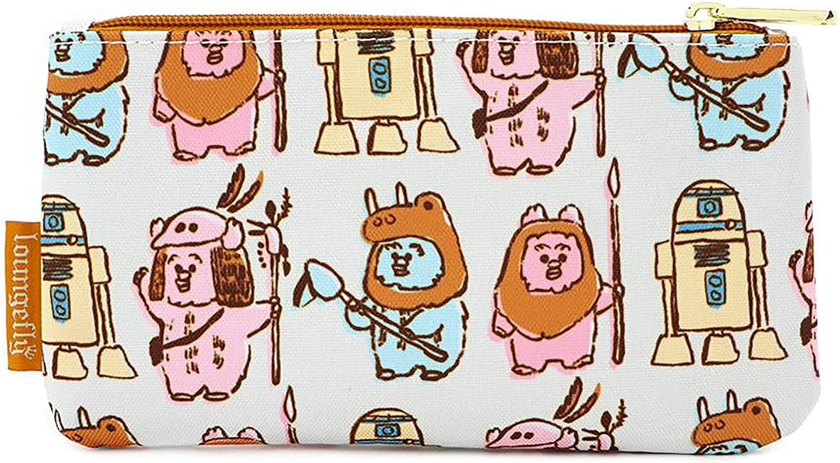 STAR WARS Pastel Ewok AOP Nylon Cosmetic Pouch - Image 3