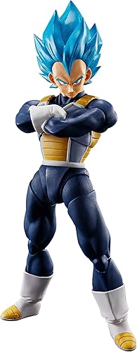 TAMASHII NATIONS Bandai S.H. Figuarts Super Saiyan God Super Saiyan Vegeta Dragon Ball Super: Broly Figura de acción