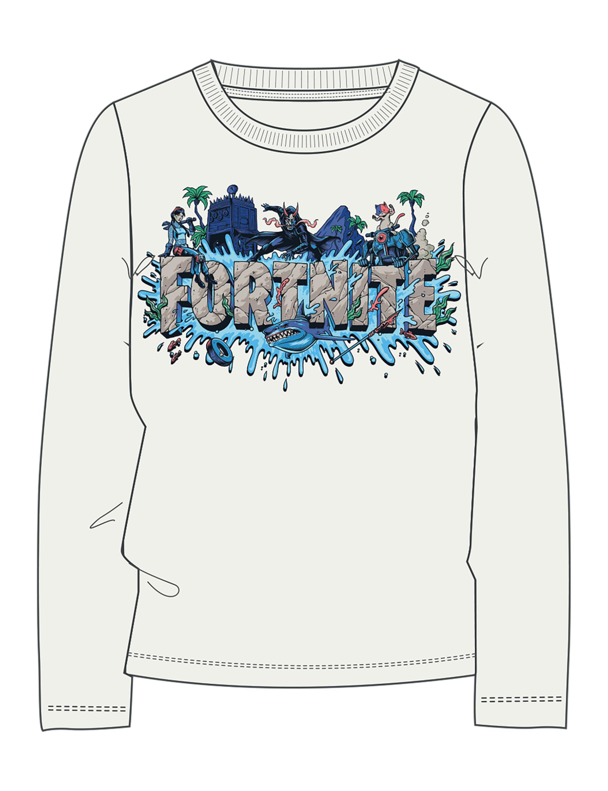 NAME IT Boy Oberteil mit Langen Ärmeln Fortnite