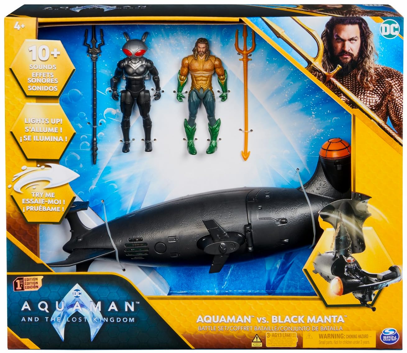 Amazon.co.jp: アクアマン：失われた王国 スピンマスター 4