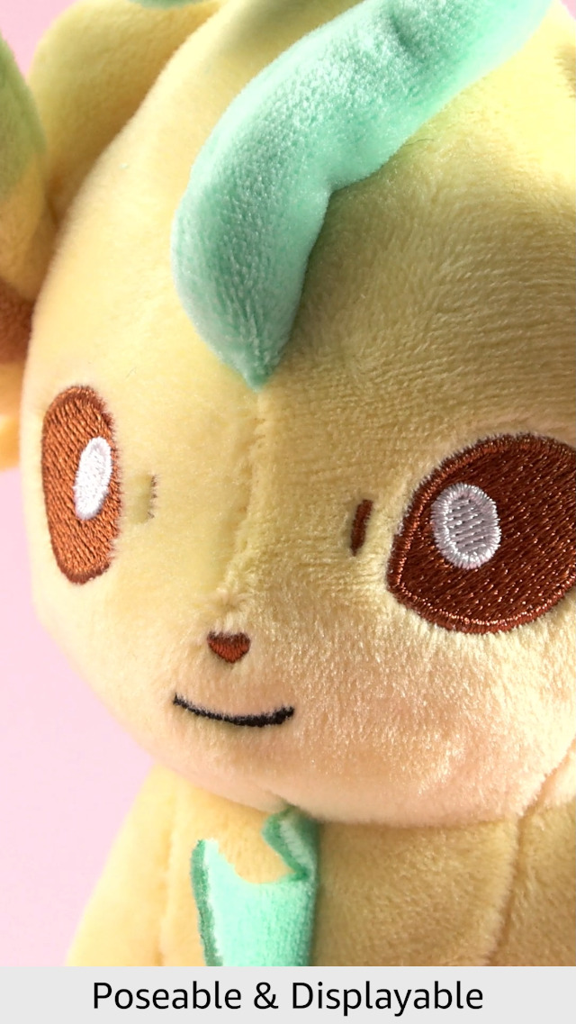 Peluche Pokemon All Star Collection Leafeon (Phyllali) 31cm – Giapponese Nuovo