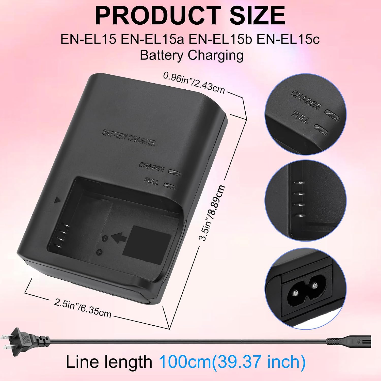 LC-E12 LC-E12E LP-E12E Battery Charger for Canon: EOS M M2 M10 M50 M50 Mark II M100 M200 SX70 HS EOS Rebel SL1(EOS 100D) Kiss M M2 X7 PowerShot SX70 HS Camera