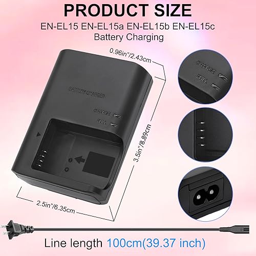 Miniatura 6 de LP-E12 LC-E12 LC-E12E Cargador de batería para Canon: EOS M M2 M10 M50 M50 Mark II M100 M200 SX70 HS EOS Rebel SL1 (EOS 100D) Kiss M M2 X7 PowerShot