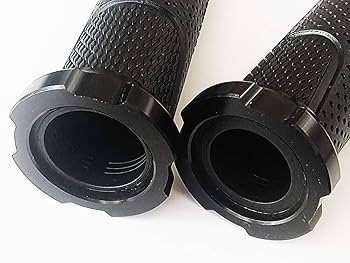 Amazon.co.jp: Rubber Grip DY Aluminum Handle Bar End Gold