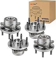 Anytek 4Pcs Front & Rear Wheel Bearings for Ford Explorer 2011-2019 & Police Interceptor Utility 2013-2019 | Replace 512460