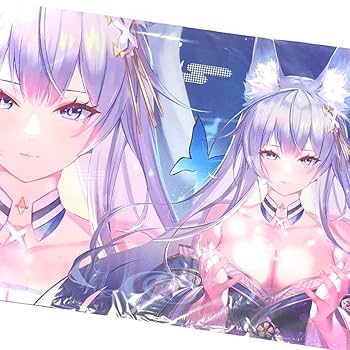 アズールレーン インプラカブル エーギル プレイマット&スリーブ 5点セット アズールレーン ラバーマット(ビスマルクZwei＆レーゲンスブルク