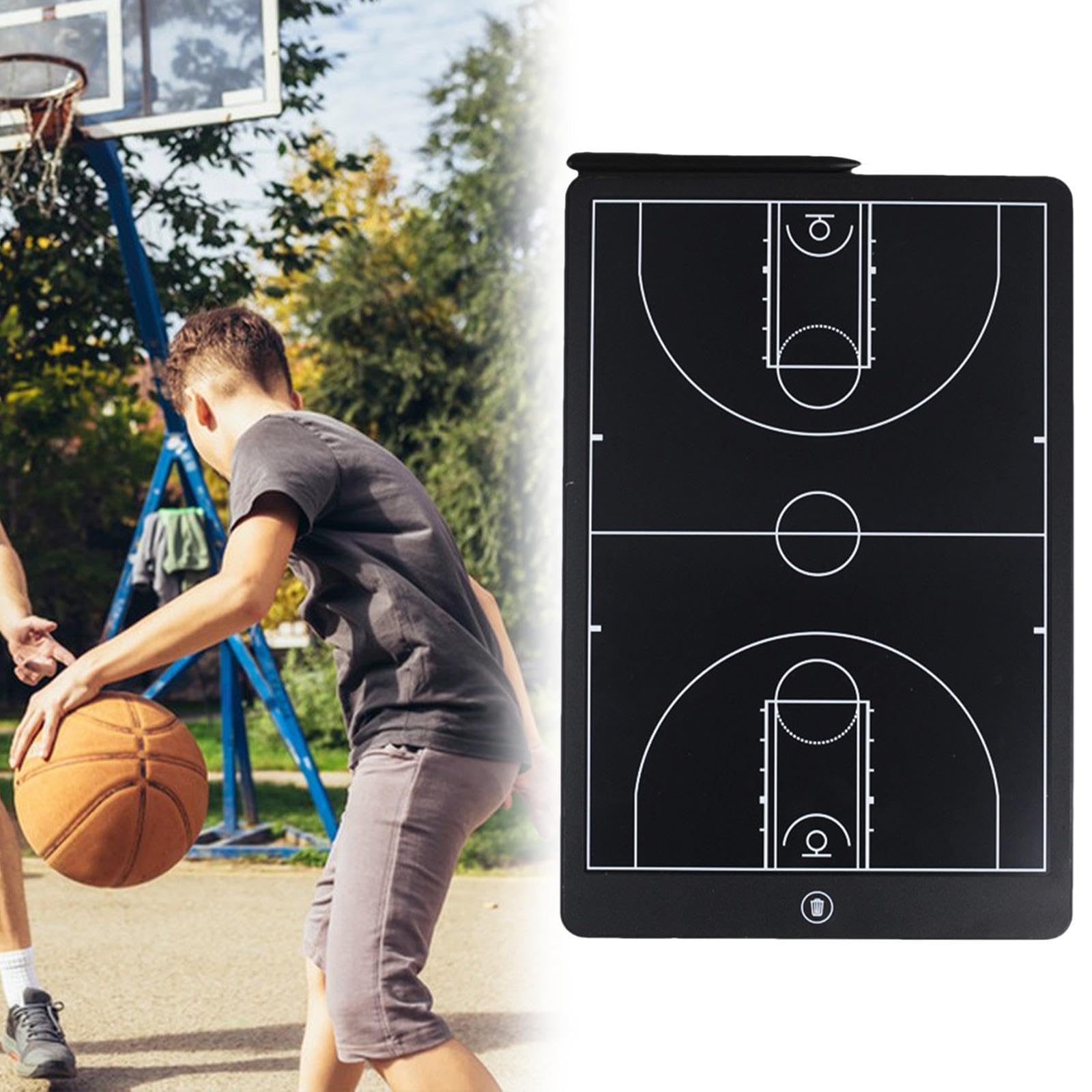 Elektronische Tafel mit Stift für Basketballtraining