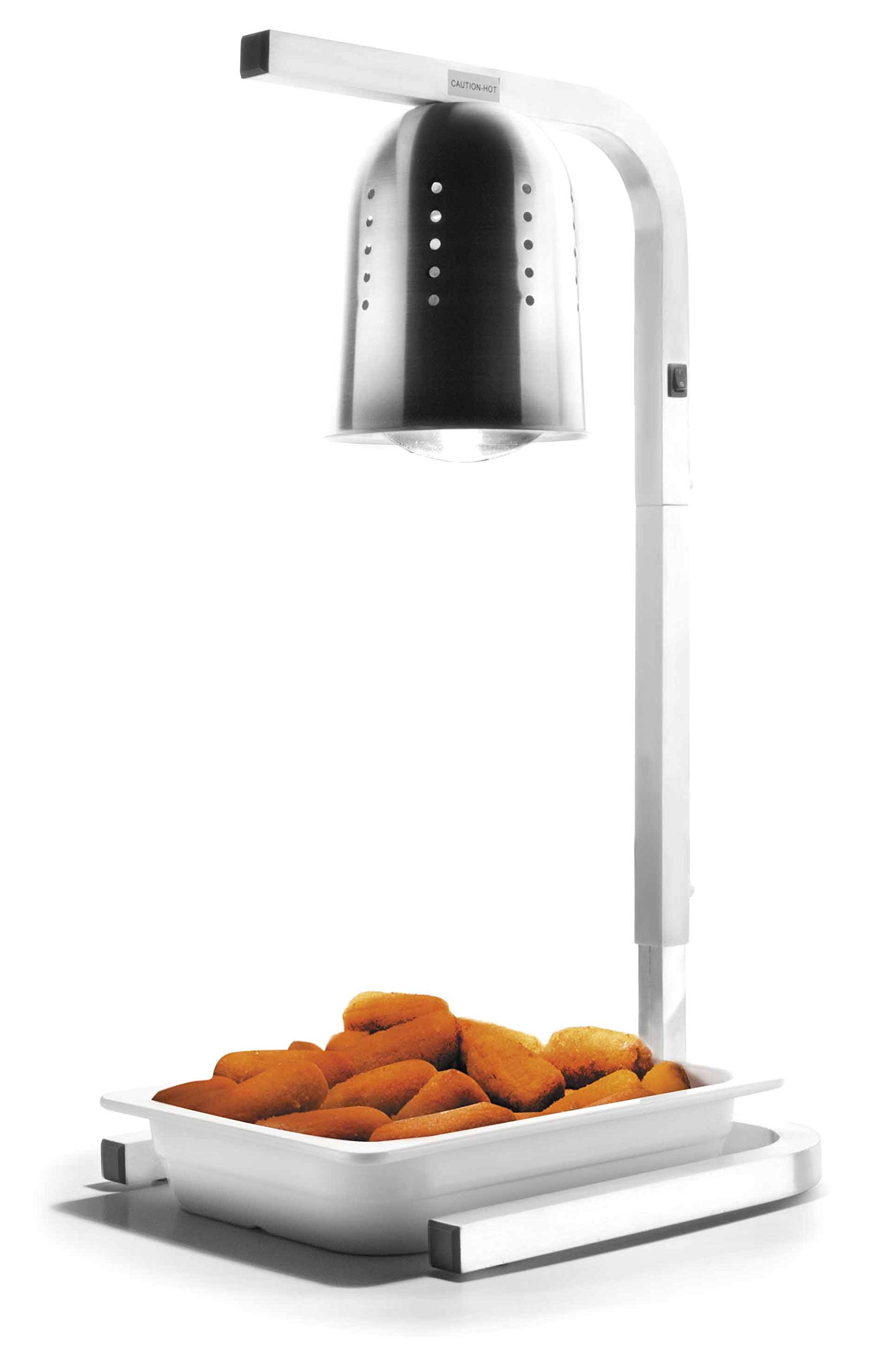 Lacor 69361 69361 - Lampada riscaldante a infrarossi, in alluminio, 275 W, semplice