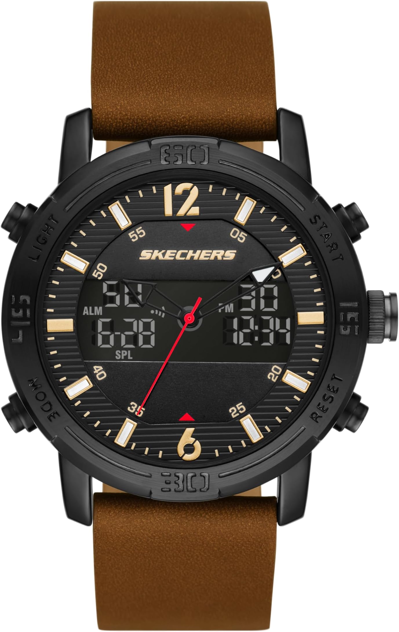 Men's Quartz Lightweight Analog Digital Watch