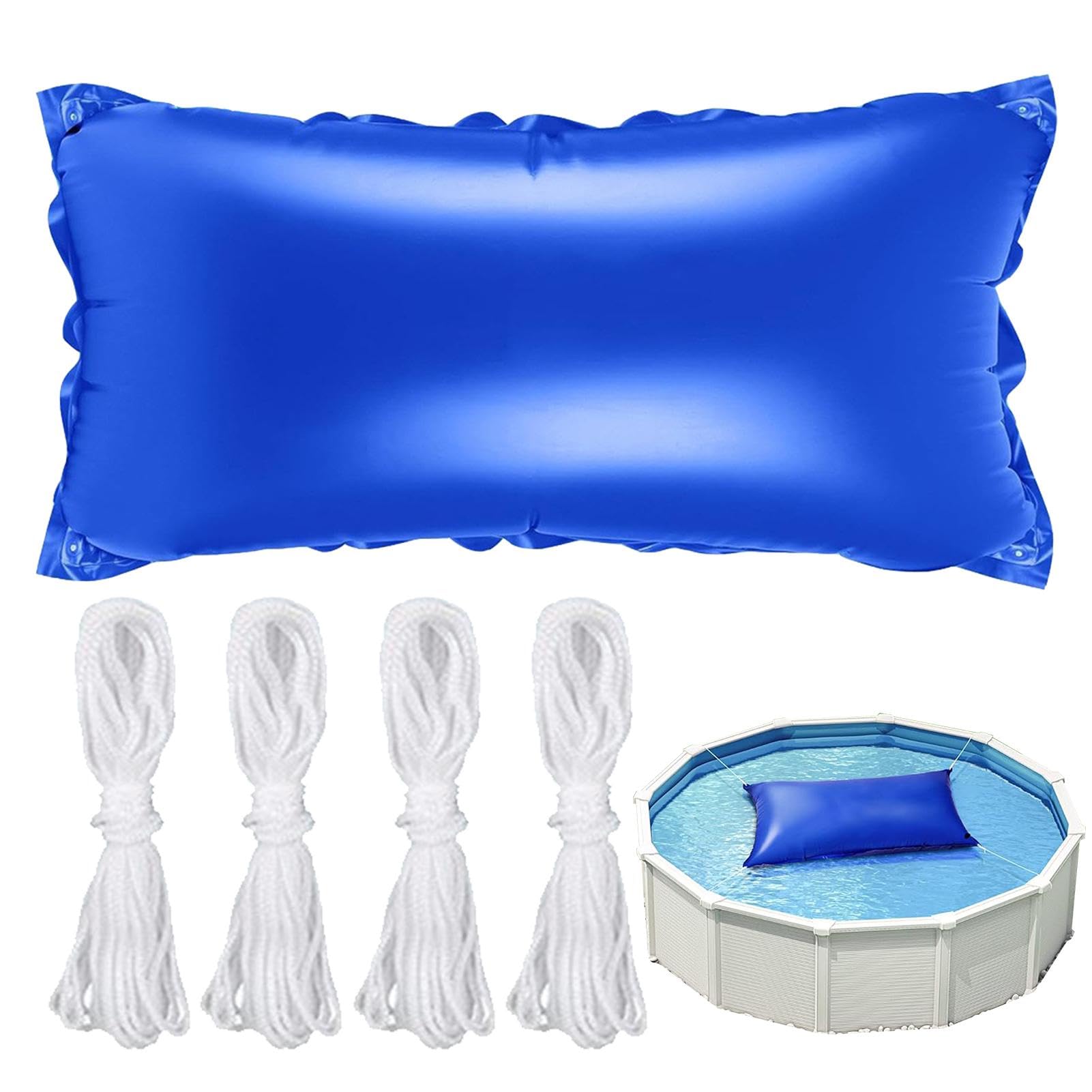 Oreiller Gonflable, Coussin de Piscine, kit de Fermeture de Piscine, Coussin d'hiver, Oreiller de Piscine d'hiver, kit de Fermeture de Piscine étanche pour l'hiver, Coussin d'air de Piscine