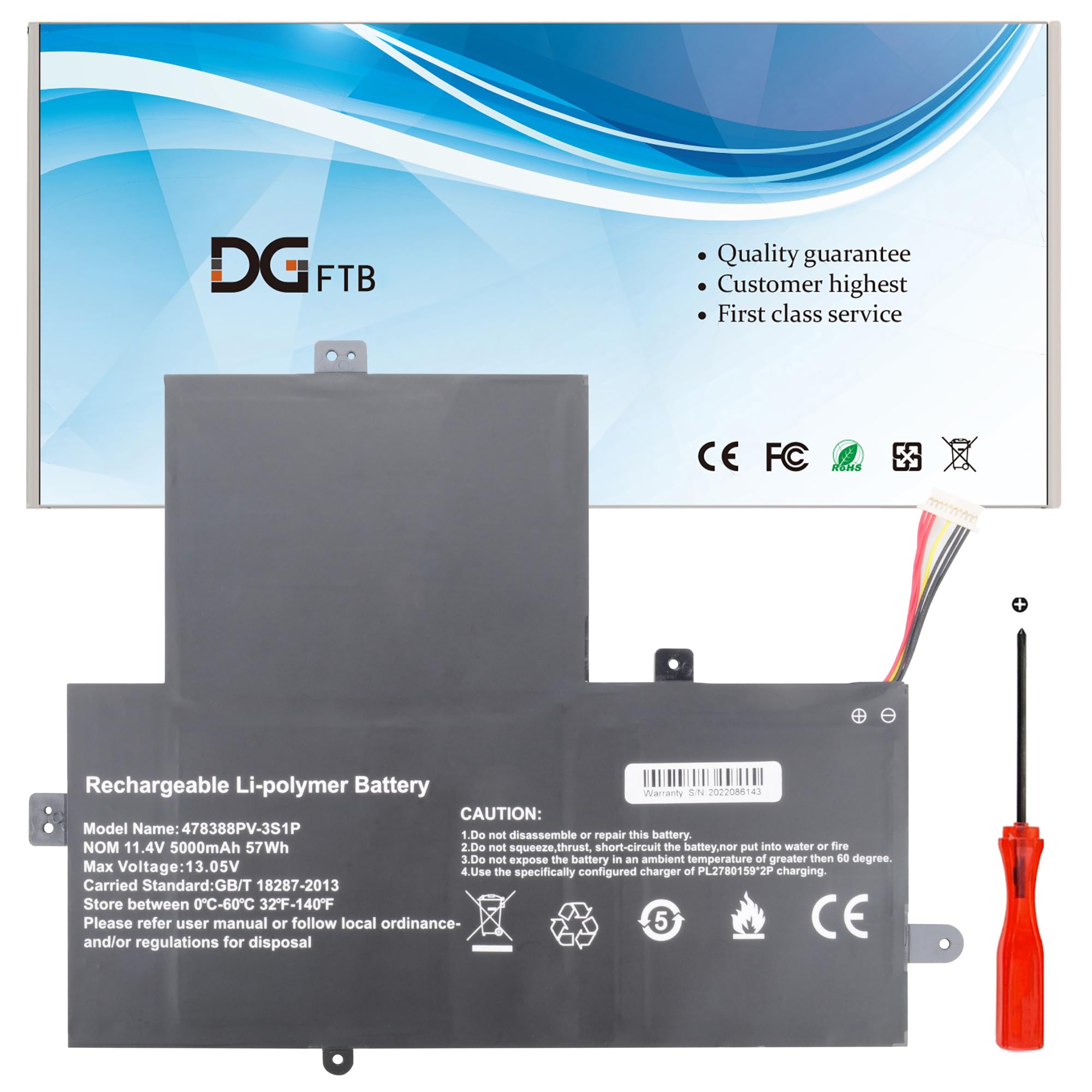 Amazon.com: DGFTB U478388PV-3S1P U478388PV 478388PV-3S1P Laptop