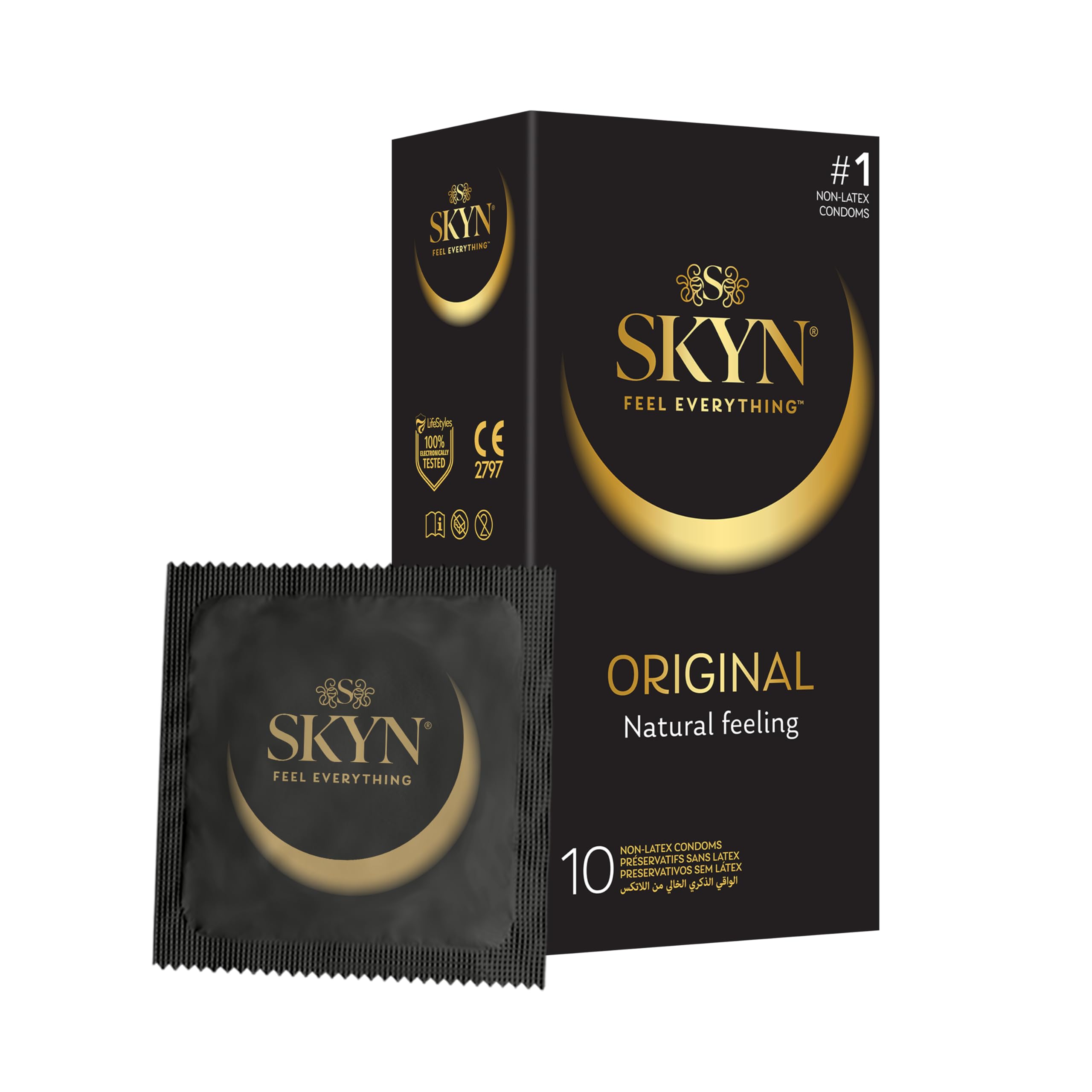 Skyn Original Non Latex Condom - Pack Of 10 Condoms