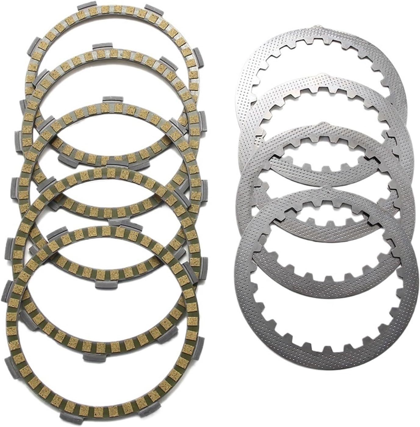 Compatible With Yamaha RT100A RT100 RT100 RT100B RT100D RT100E RT100F RT100G RT100H RT100M TZR80 Motorcycle Clutch Friction Disc Plate Kit