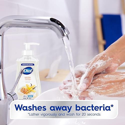 Miniatura 3 de Dial Jabón líquido para manos, miel de vainilla, 7.5 onzas líquidas, paquete de 12