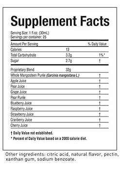 Amazon.com : Xango Juice (4 Bottles/1Case) Mangosteen