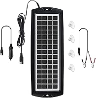 Vista 9 de Sunway Solar Cargador de Batería de Goteo y Mantenedor para Automóvil Panel Solar de 12V Cargador de Batería con Enchufe para Encendedor