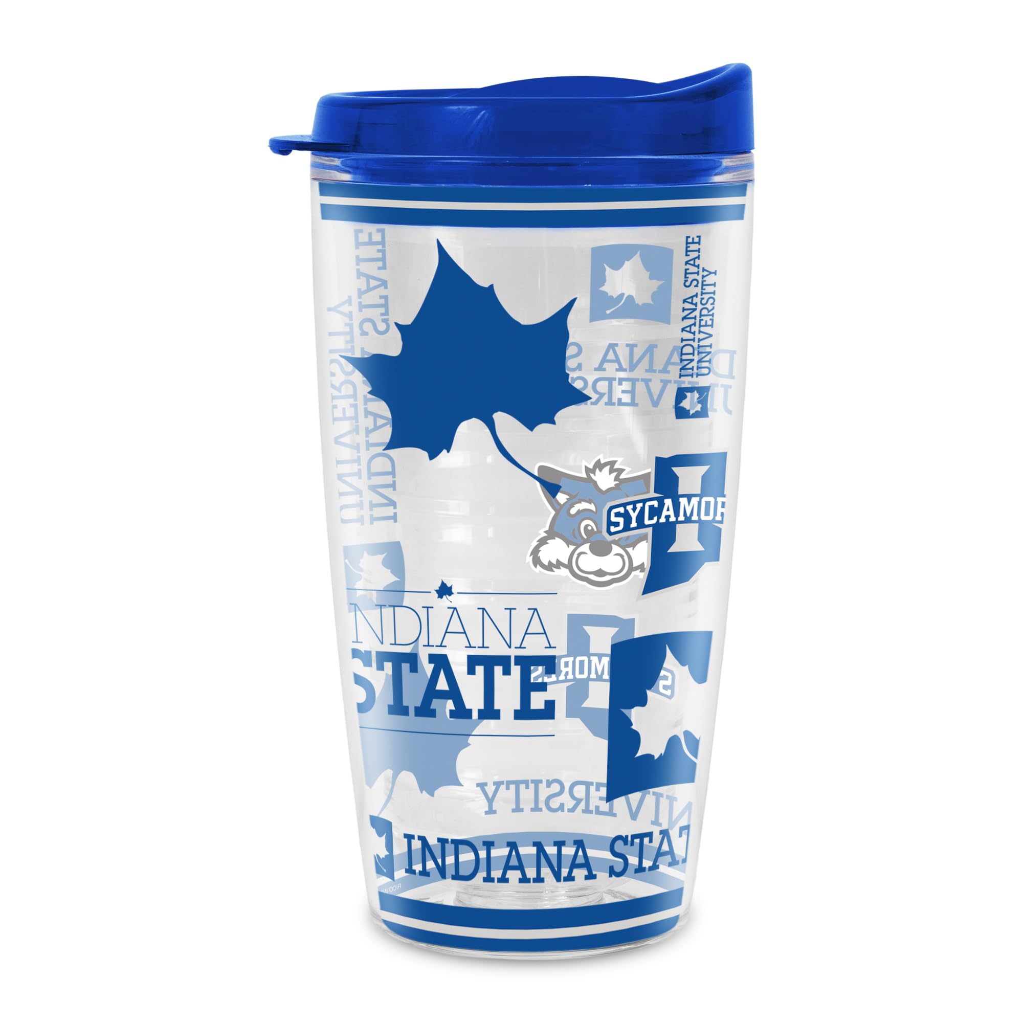 Rico Industries NCAA College Double Wall Mayhem 16oz Or 20oz Tritan Tumbler W Lid